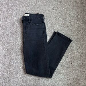 Madewell Women's Black High Rise The Perfect Vintage Jean Size 25
